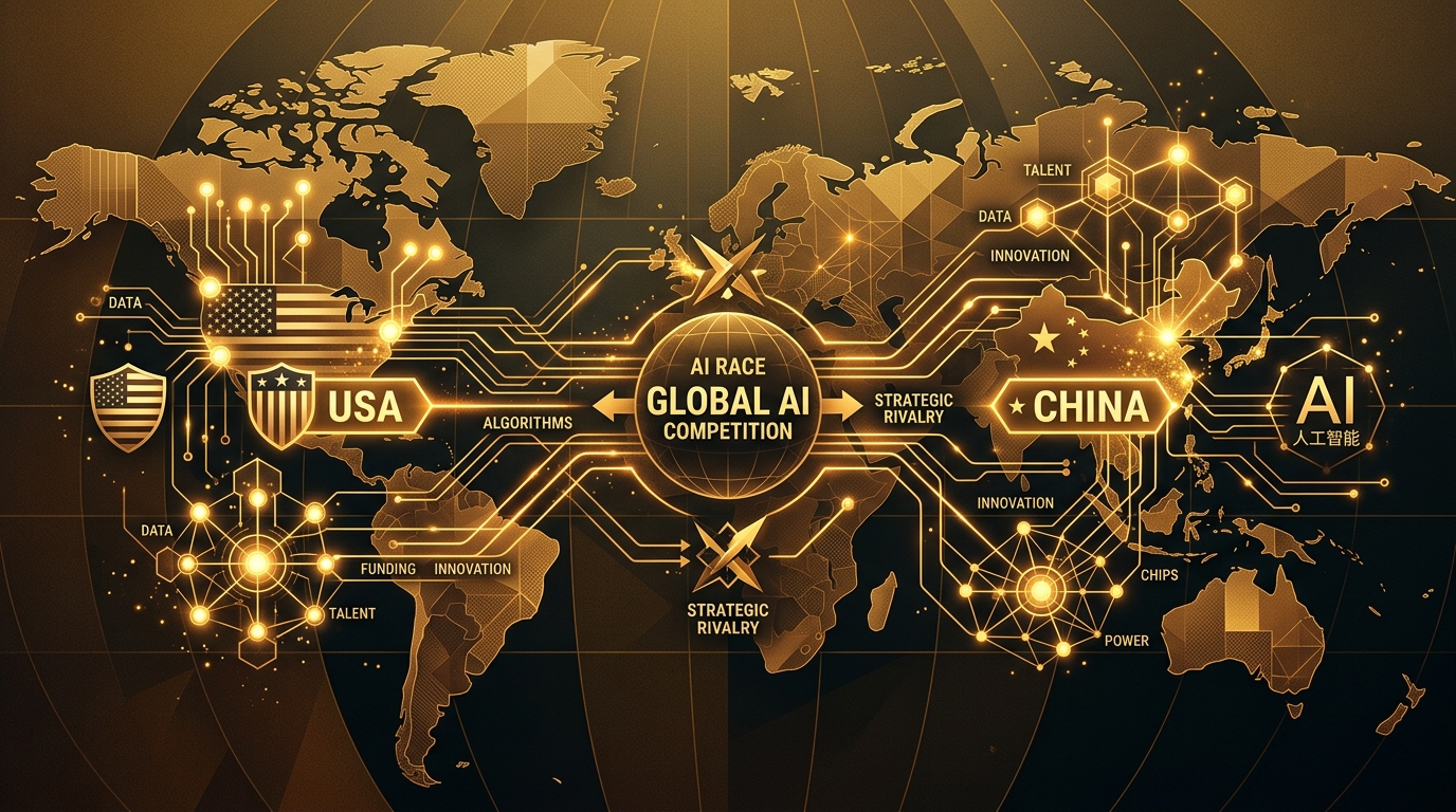 China vs USA: The New AI Cold War in 2026